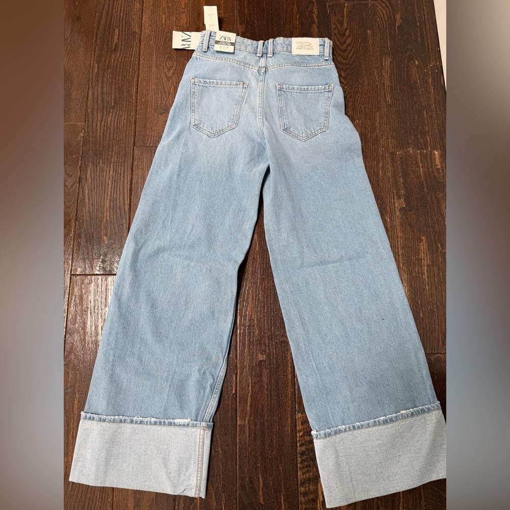 NWT Zara cuff woman’s jeans